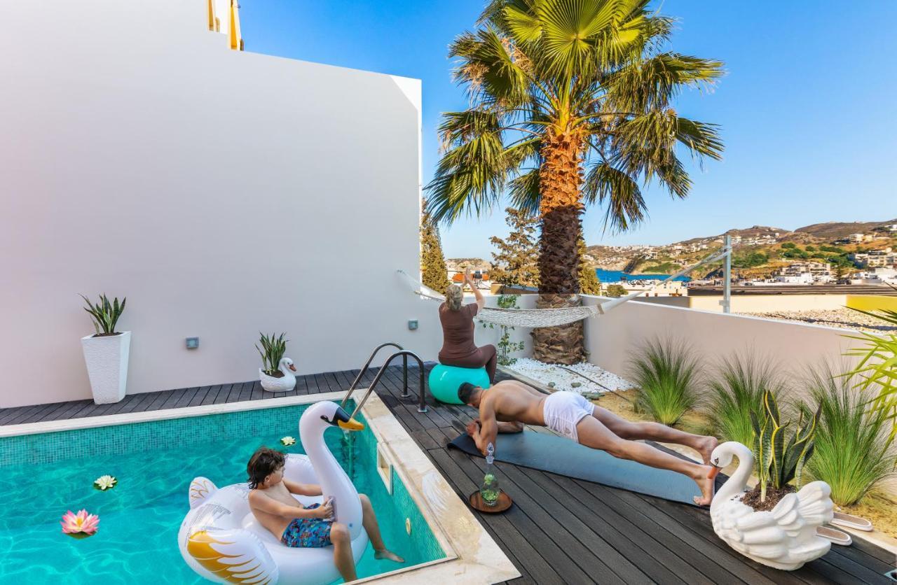 Palm Beach Home Agia Pelagia  Bagian luar foto