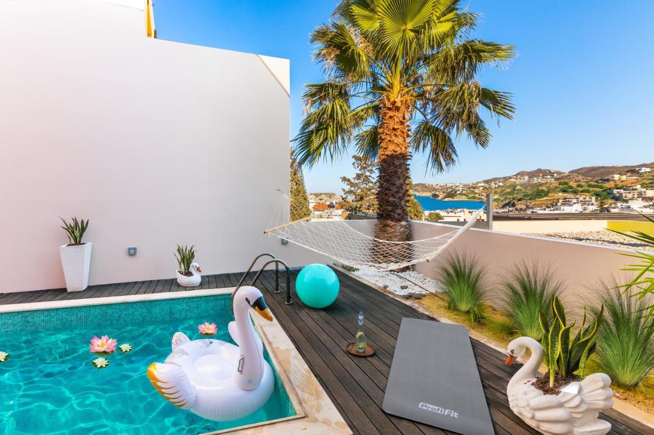 Palm Beach Home Agia Pelagia  Bagian luar foto