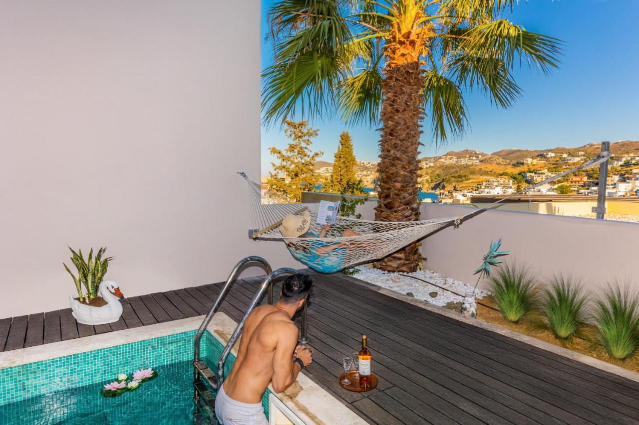 Palm Beach Home Agia Pelagia  Bagian luar foto
